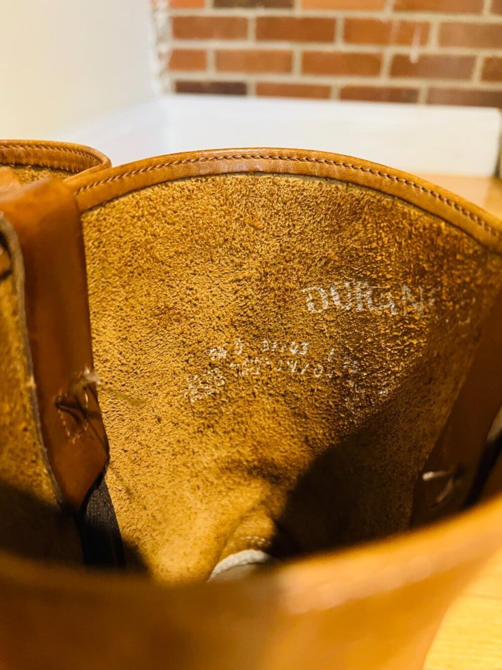 VTG Durango Campus Women's 7.5M Brown Leather Square Toe Pull-On Western Boots - Picture 13 of 16